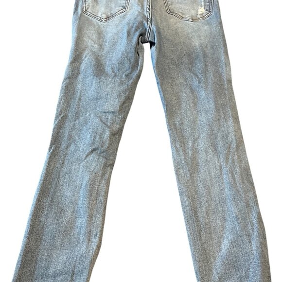 Risen Distressed Ripped Boyfriend Denim Jeans Distressed Los Angeles - Picture 8 of 8